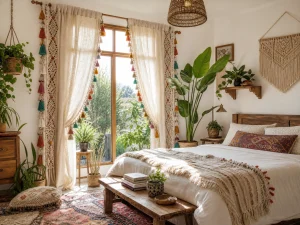Bohemian Tassel Drapes